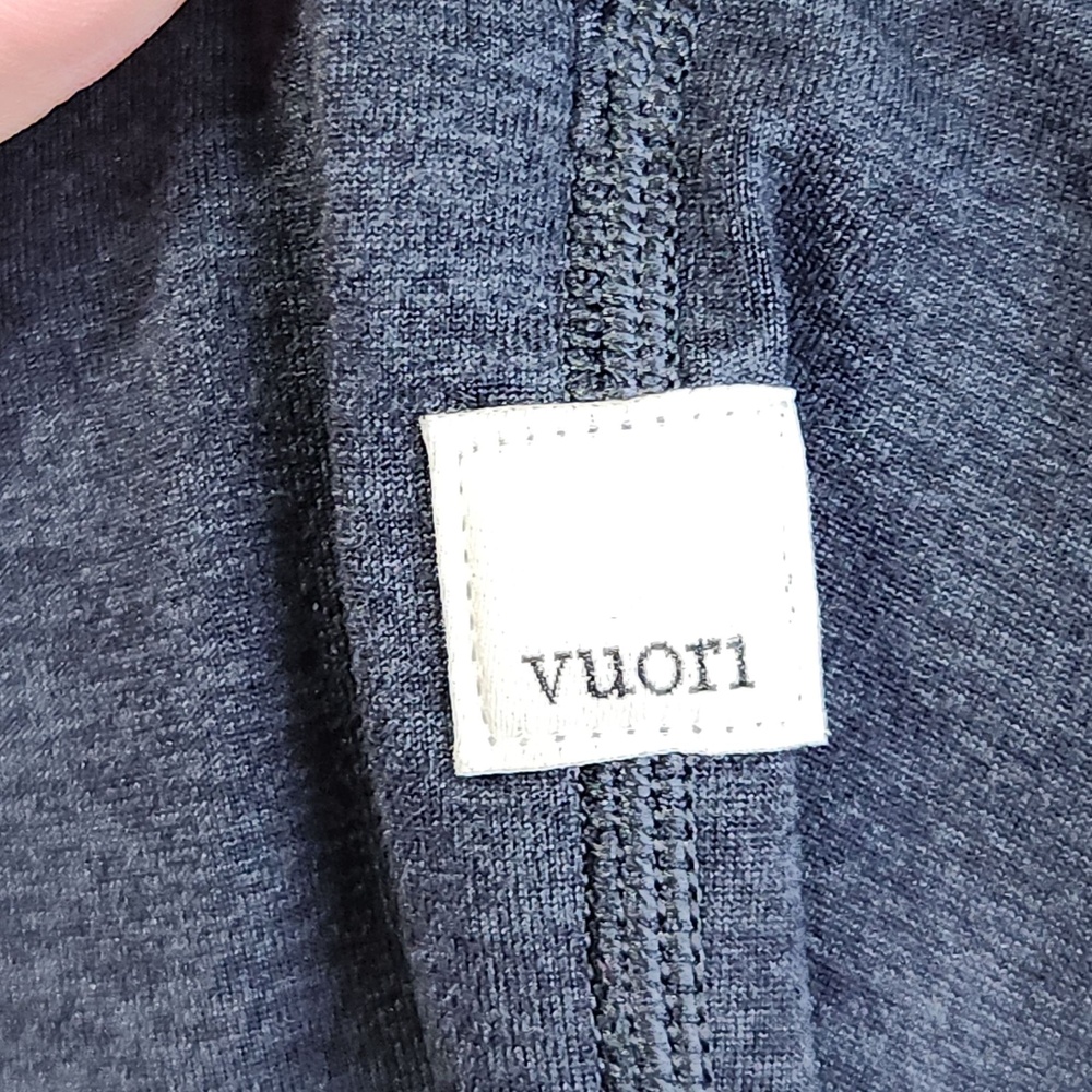Vuori Performance Jogger Pants Womens Large Blue Jersey Elastic Waist VW303-L - Picture 4 of 9